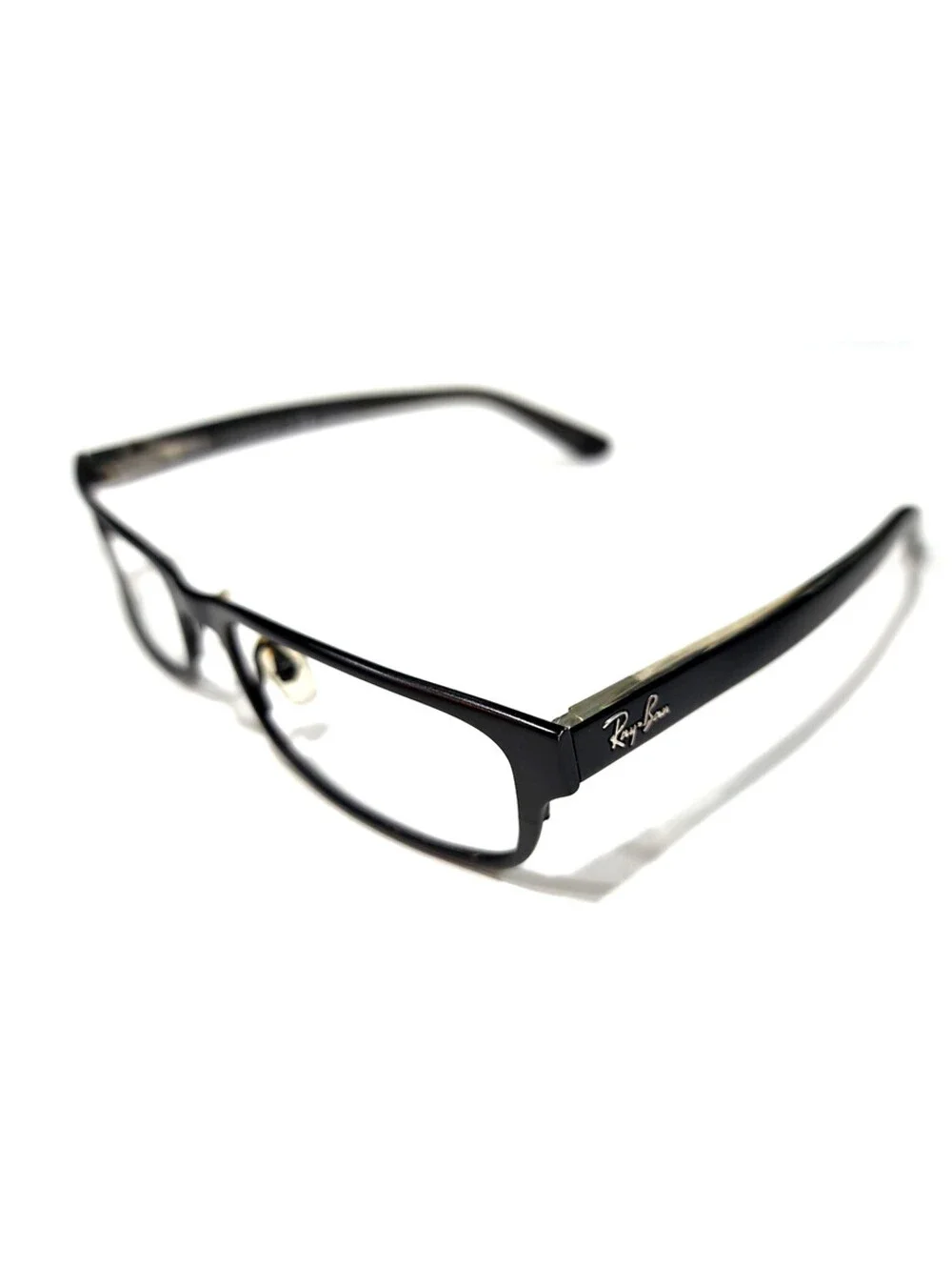 Ray Ban RB8613 1012 Black Metal Rectangle Eyeglasses Frame 51-17 140